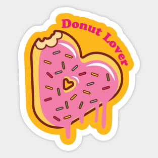 Donut Lover Sticker